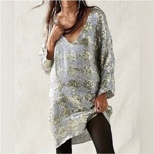 Free People x Jen's Pirate Booty Checkered Boombox Mini Dress Women's XS/S NEW